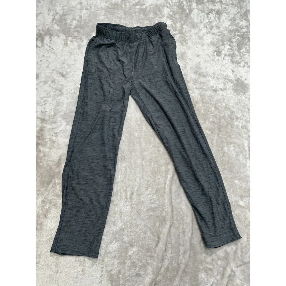 Old Navy Joggers Running Pants‎ Boys Size Large (12/14) Charcoal Gray Active EUC